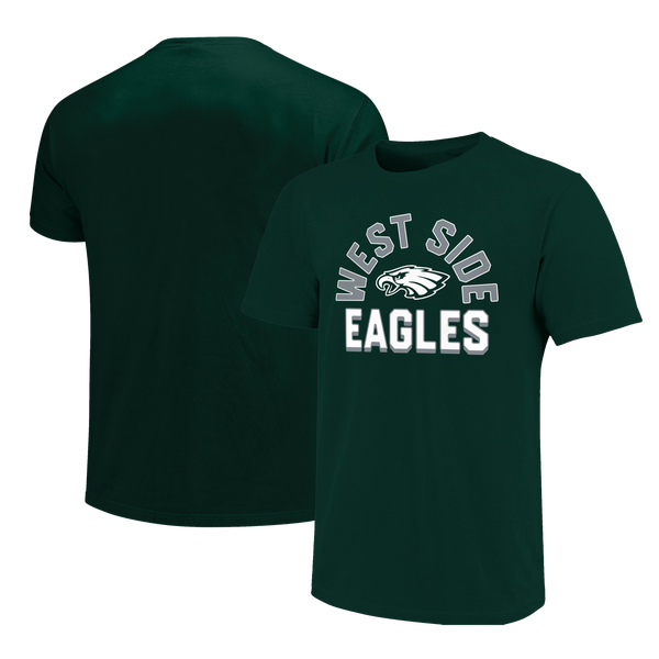West Side Eagles Arch Mascot Logo Unisex Cotton T-Shirt
