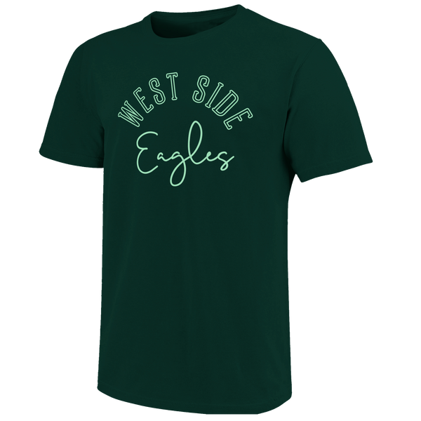 West Side Eagles Arch & Type Unisex Cotton T-Shirt