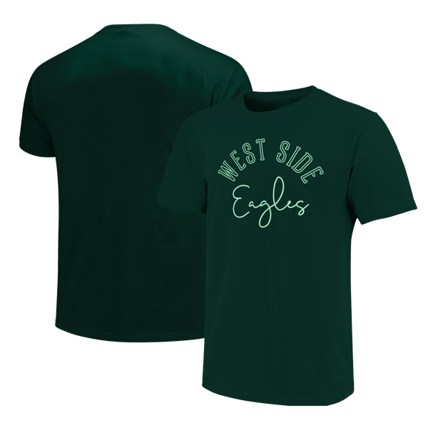 West Side Eagles Arch & Type Unisex Cotton T-Shirt