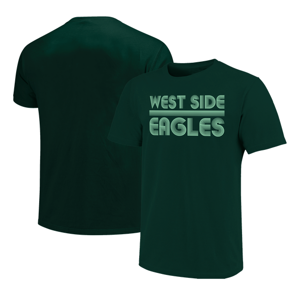 West Side Eagles Vintage Lines Unisex Cotton T-Shirt