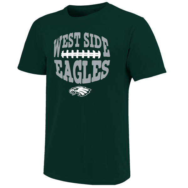 West Side Eagles Football Type Unisex Cotton T-Shirt