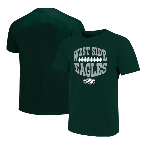 West Side Eagles Football Type Unisex Cotton T-Shirt