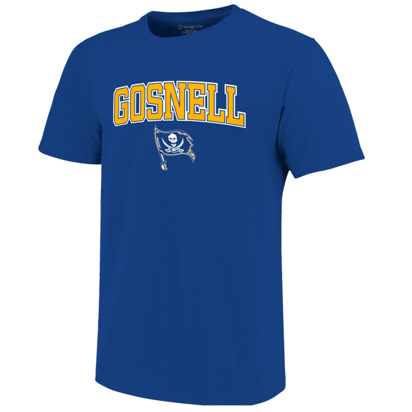 Gosnell Pirates Arch Logo Unisex Cotton T-Shirt