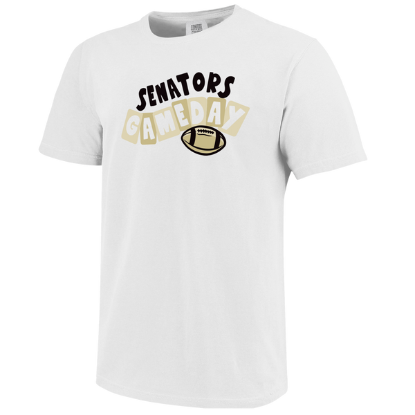 Robinson Senators Gameday Sign Comfort Color Short Sleeve T-Shirt