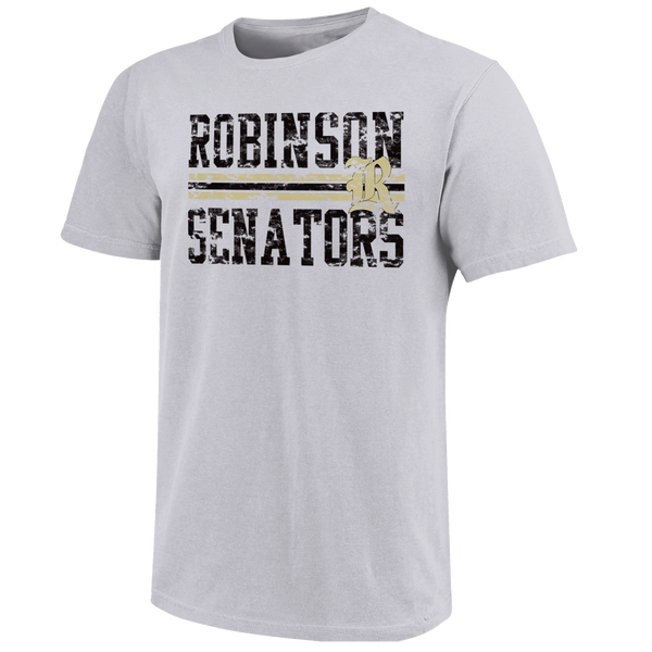 Robinson Senators Distress Overlay Unisex Cotton T-Shirt