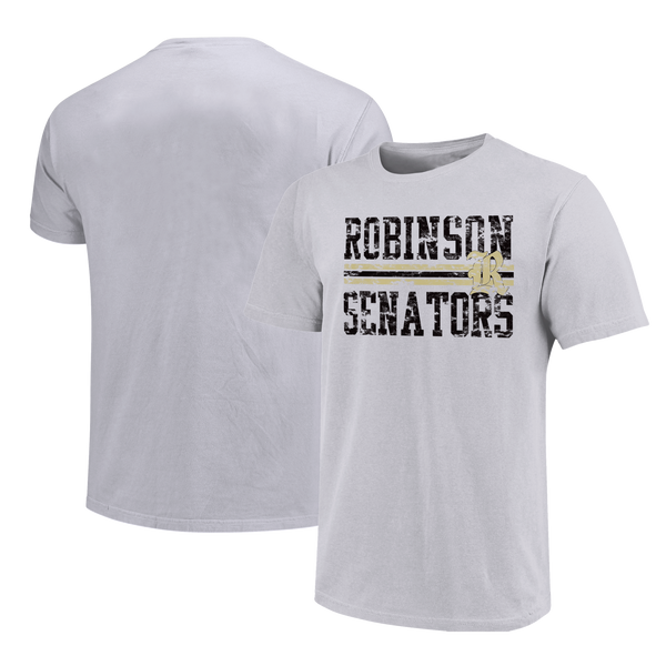 Robinson Senators Distress Overlay Unisex Cotton T-Shirt