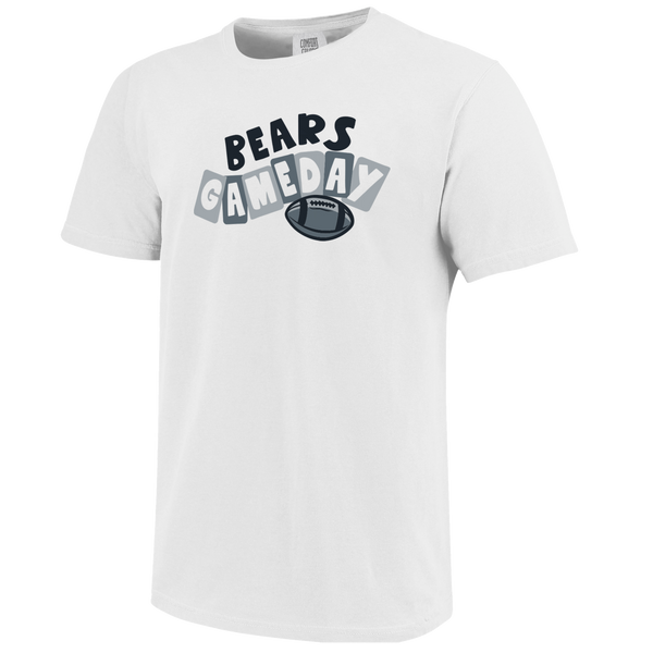 Woodlawn Bears Gameday Sign Comfort Color Short Sleeve T-Shirt