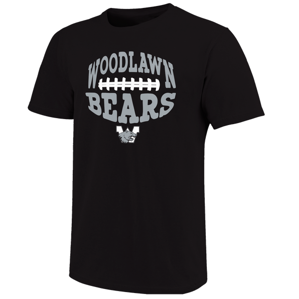 Woodlawn Bears Football Type Unisex Cotton T-Shirt