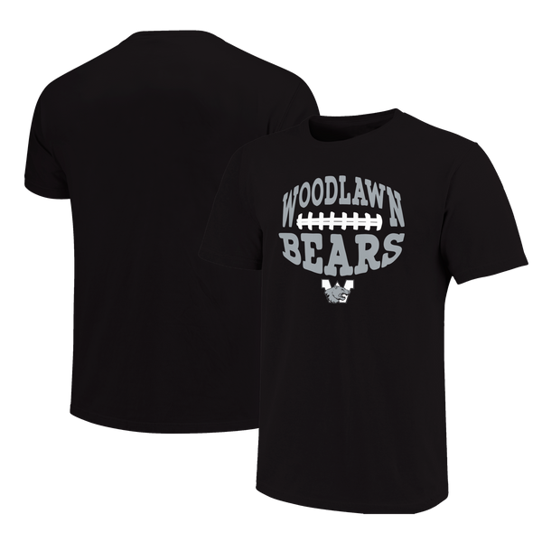Woodlawn Bears Football Type Unisex Cotton T-Shirt
