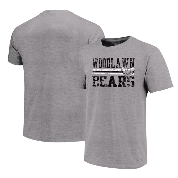 Woodlawn Bears Distress Overlay Unisex Cotton T-Shirt
