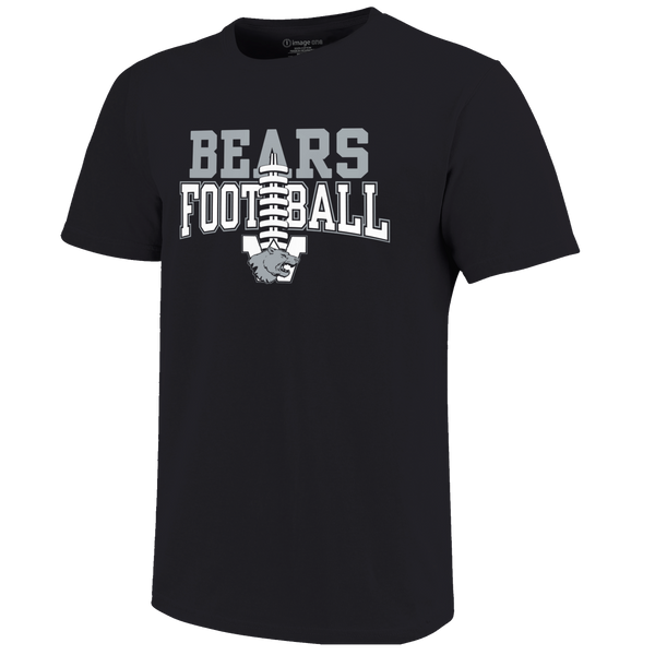 Woodlawn Bears Football Laces Unisex Cotton T-Shirt