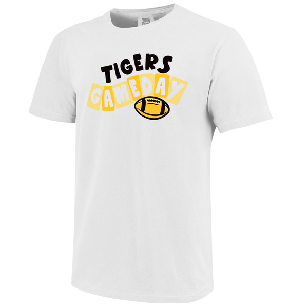 Prairie Grove Tigers Gameday Sign Comfort Color Short Sleeve T-Shirt