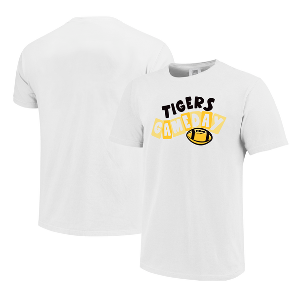 Prairie Grove Tigers Gameday Sign Comfort Color Short Sleeve T-Shirt