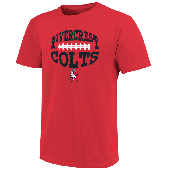 Rivercrest Colts Football Type Unisex Cotton T-Shirt