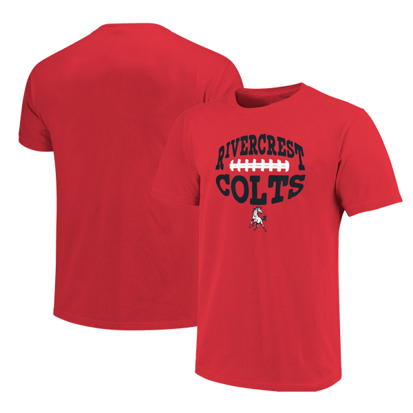 Rivercrest Colts Football Type Unisex Cotton T-Shirt