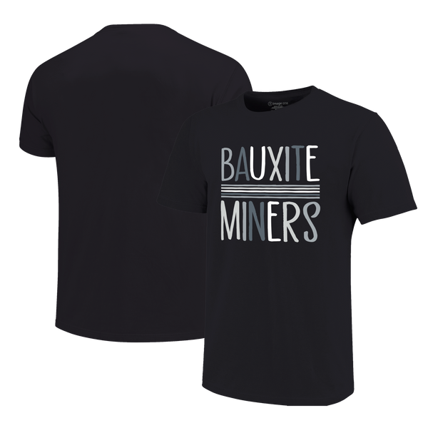 Bauxite Miners Color Sketch Letters Unisex Cotton T-Shirt
