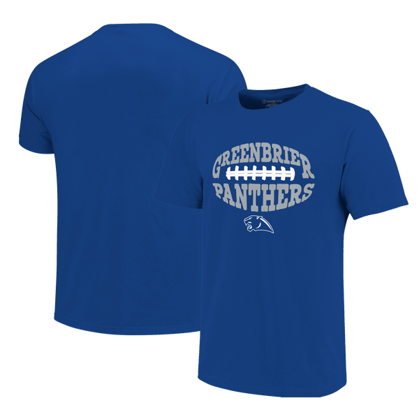 Greenbrier Panthers Football Type Unisex Cotton T-Shirt