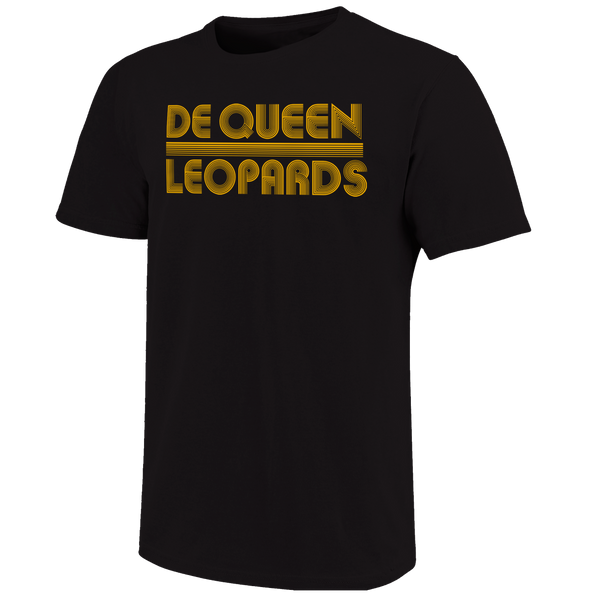 DeQueen Leopards Vintage Lines Unisex Cotton T-Shirt