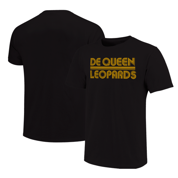 DeQueen Leopards Vintage Lines Unisex Cotton T-Shirt