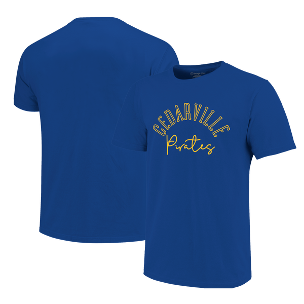 Cedarville Pirates Arch & Type Unisex Cotton T-Shirt