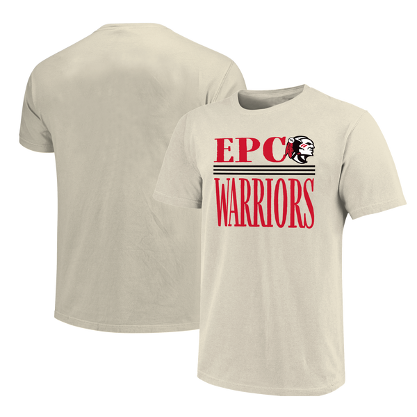 East Poinsett County Warriors Tall Type Lines Unisex Cotton T-Shirt