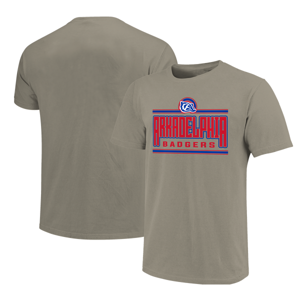 Arkadelphia Badgers Tall Letters Bar Unisex Cotton T-Shirt