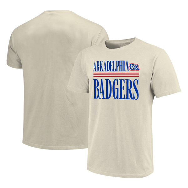 Arkadelphia Badgers Tall Type Lines Unisex Cotton T-Shirt