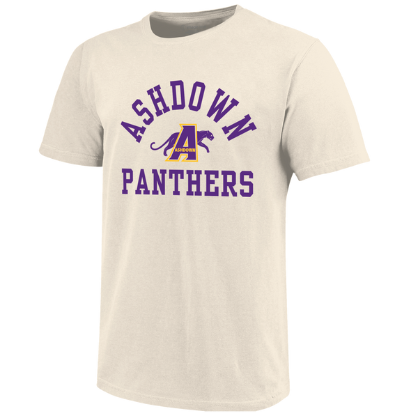 Ashdown Panthers Simple Arch Unisex Cotton T-Shirt