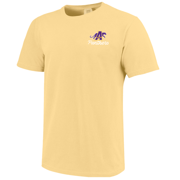 Ashdown Panthers Football Cheer Comfort Color T-Shirt