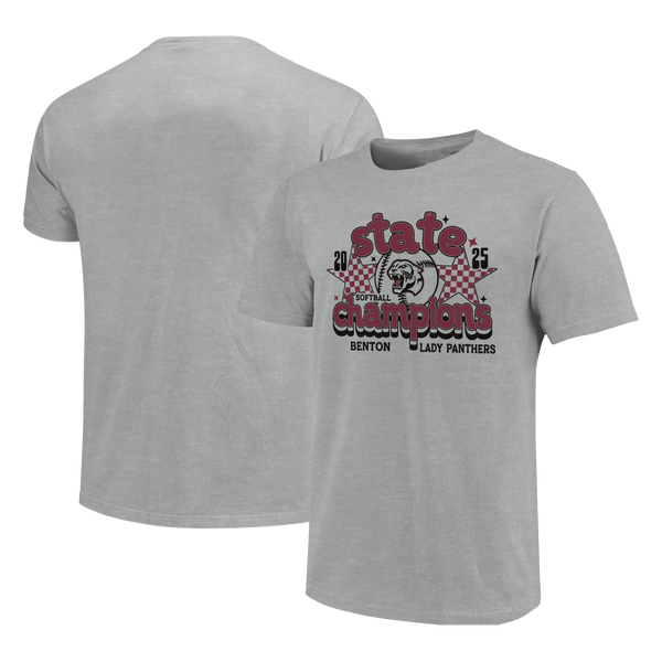 Benton Panthers 2025 Softball Champs Stars Youth T-Shirt