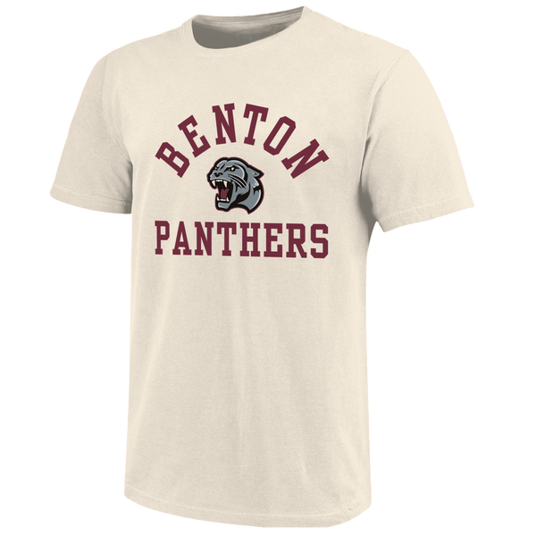Benton Panthers Simple Arch Unisex Cotton T-Shirt