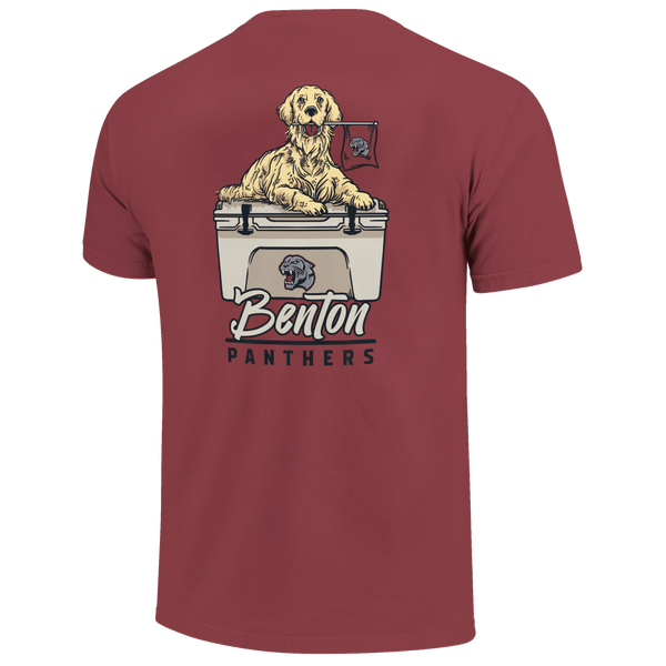 Benton Panthers Cooler Dog Comfort Color T-Shirt