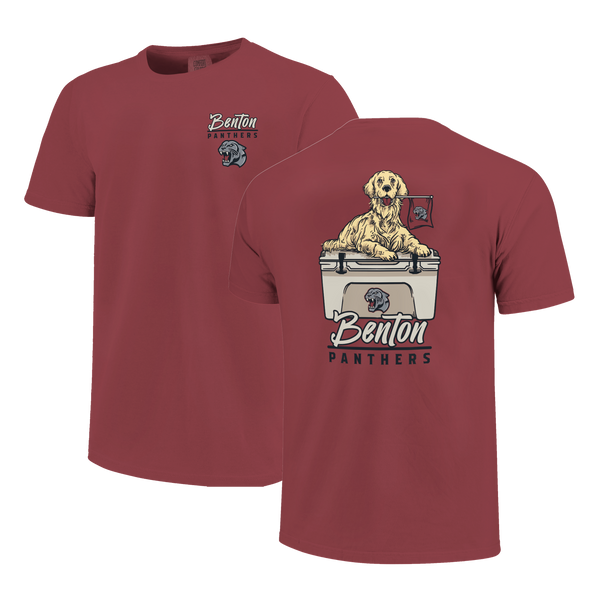 Benton Panthers Cooler Dog Comfort Color T-Shirt