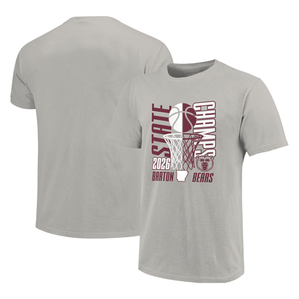 Barton Bears 2026 Boys Basketball State Champs Short Sleeve T-Shirt