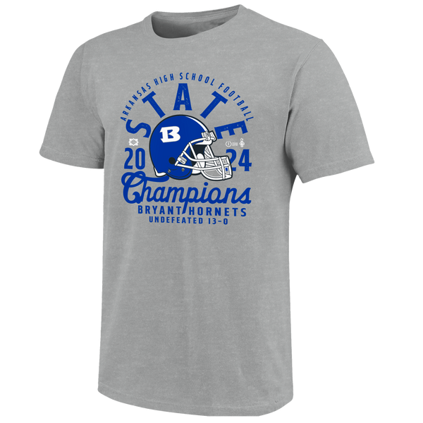 Bryant Hornets 2024 Football Mascot Overlay Champions Youth T-Shirt