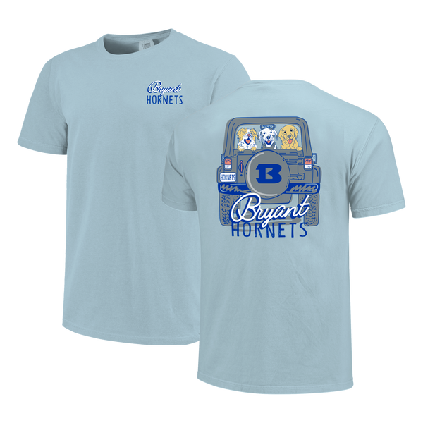 Bryant Hornets Puppy Friends Comfort Color T-Shirt