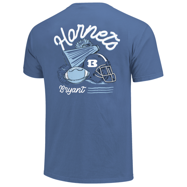 Bryant Hornets Football Cheer Comfort Color T-Shirt