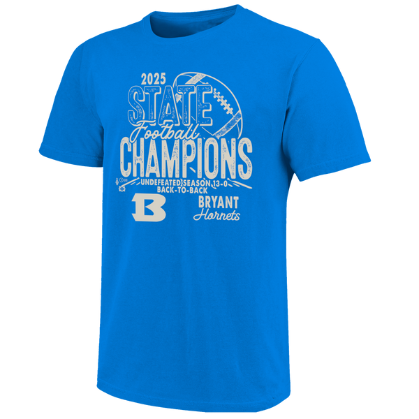 Bryant Hornets 2025 Football State Champs Youth T-Shirt