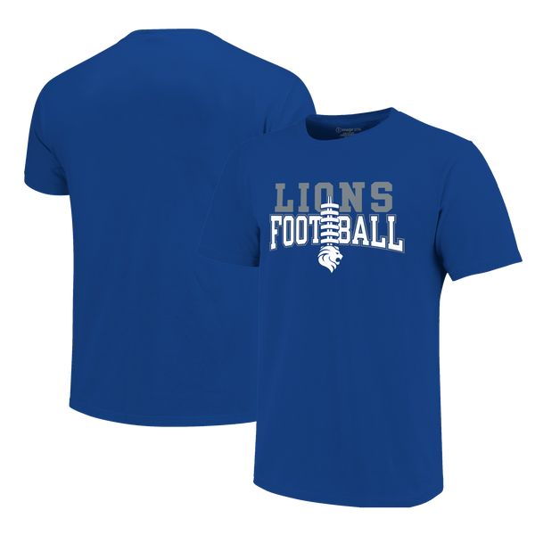 Bismarck Lions Football Laces Unisex Cotton T-Shirt