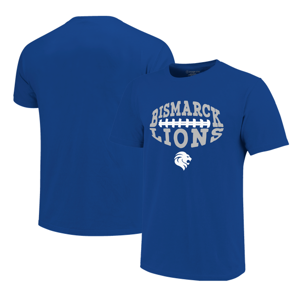 Bismarck Lions Football Type Unisex Cotton T-Shirt