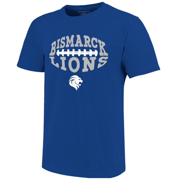 Bismarck Lions Football Type Unisex Cotton T-Shirt