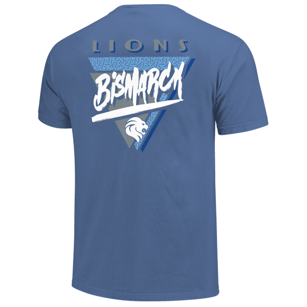 Bismarck Lions 90's Trapper Comfort Color T-Shirt