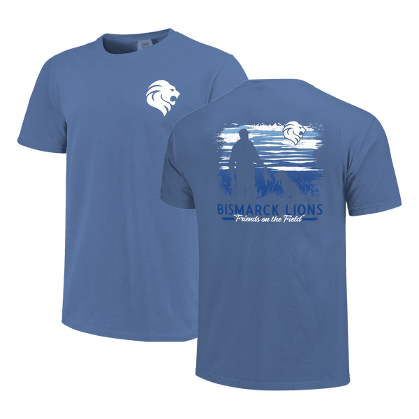 Bismarck Lions Tall Grass Hunt Comfort Color T-Shirt