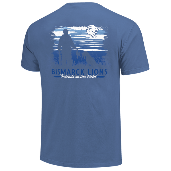 Bismarck Lions Tall Grass Hunt Comfort Color T-Shirt