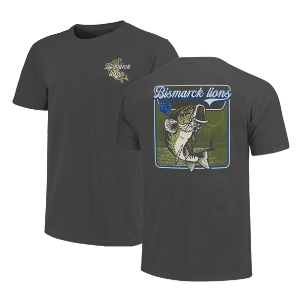 Bismarck Lions Bass Signage Comfort Color T-Shirt