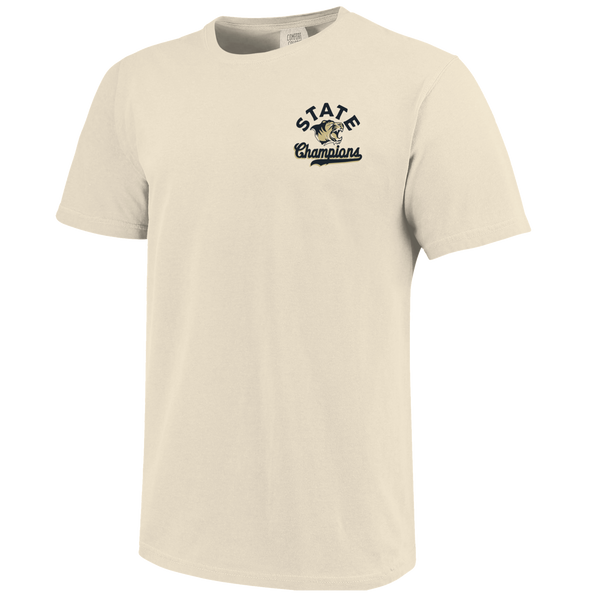 Bentonville Tigers 2025 Softball Swing State Champs Short Sleeve Comfort Color T-Shirt