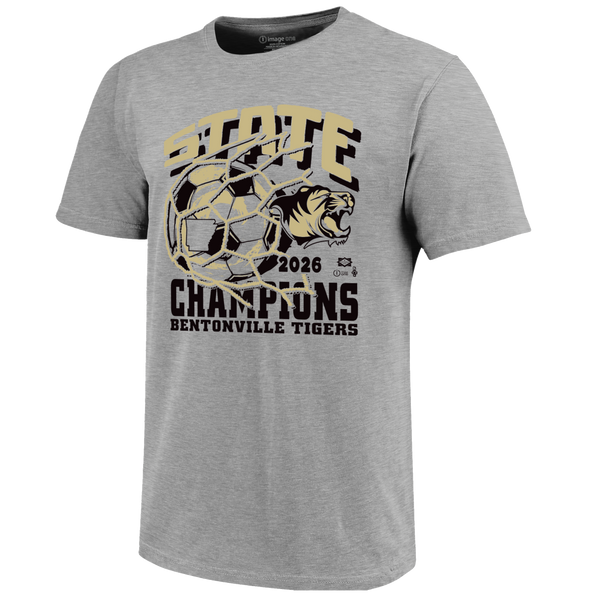 Bentonville Tigers 2026 Boys Soccer State Champions Youth T-Shirt