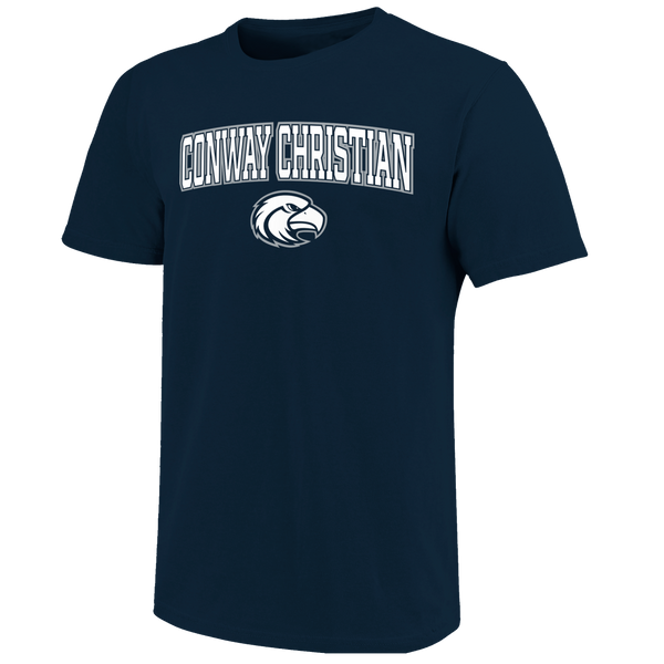 Conway Christian Eagles Arch Logo Unisex Cotton T-Shirt