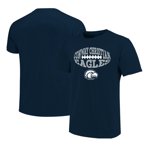 Conway Christian Eagles Football Type Unisex Cotton T-Shirt
