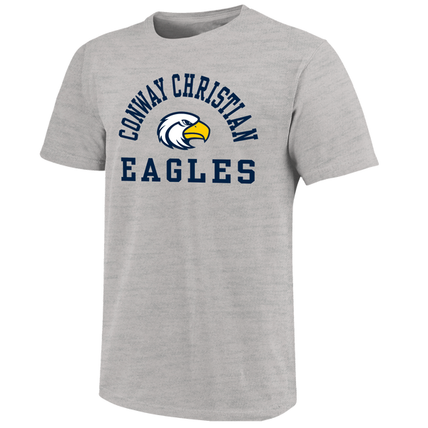 Conway Christian Eagles Simple Arch Unisex Cotton T-Shirt